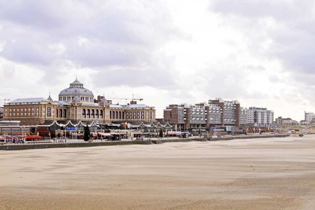 Scheveningen beach in the Netherlands